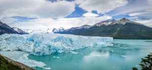 Panorama of Perito Moreno Glacier in Patagonia - El Calafate, Argentina